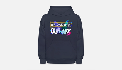 Beach Revue Kid's Navy Hoodie