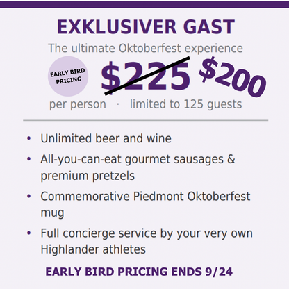 Piedmont Boosters Club 6th Annual Oktoberfest