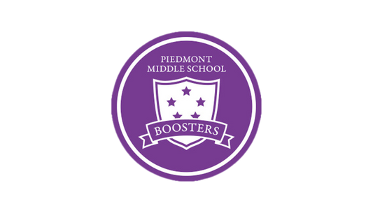 Piedmont Middle School Boosters:Help support those things not covered by registration dues for PRD sports programming.