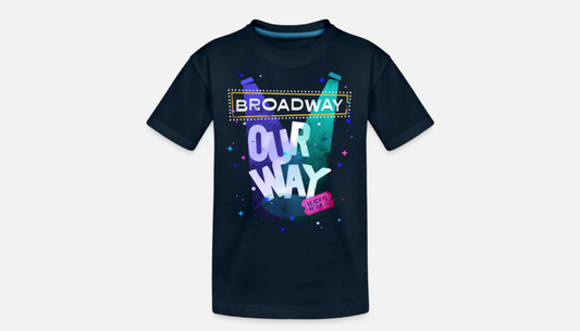 Beach Revue Kid's Navy T-shirt